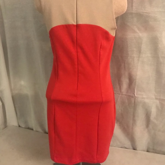 💥3/&13.00💥Orange & Cream casual  dress . - Picture 3 of 4